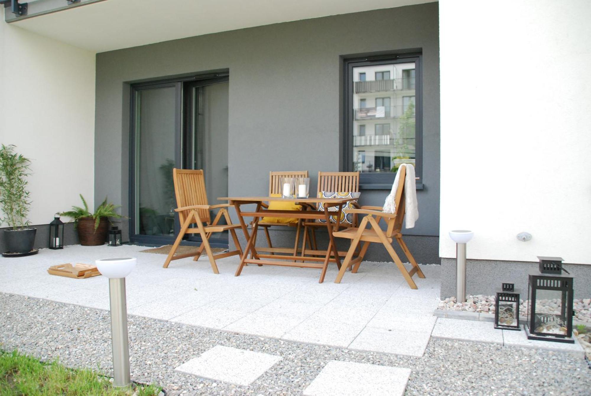 Relax&Comfort New Waw 50 Sqm With Terrace, Garden, Free Parking And Ac Varşova Dış mekan fotoğraf
