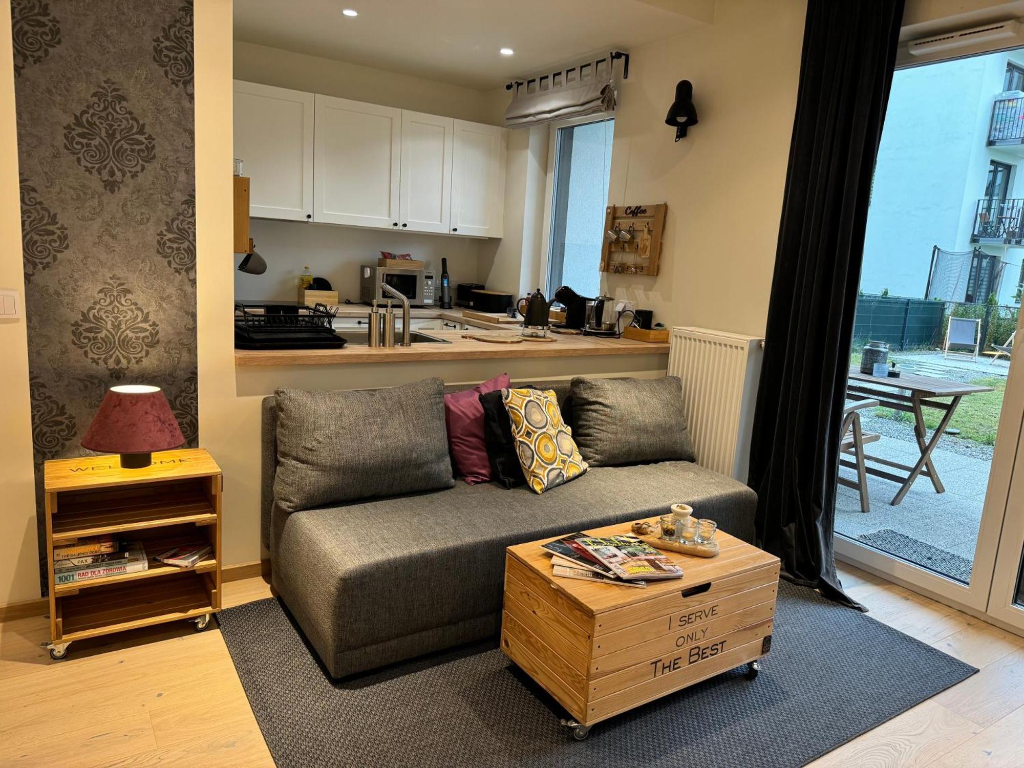 Relax&Comfort New Waw 50 Sqm With Terrace, Garden, Free Parking And Ac Varşova Dış mekan fotoğraf